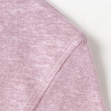 CHOCHENG意大利女装V领短袖汗衫简约宽松亚麻针织T恤上衣女