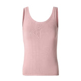 【时装周同款】CHOCHENG意大利女装纯棉无袖背心打底吊带针织衫