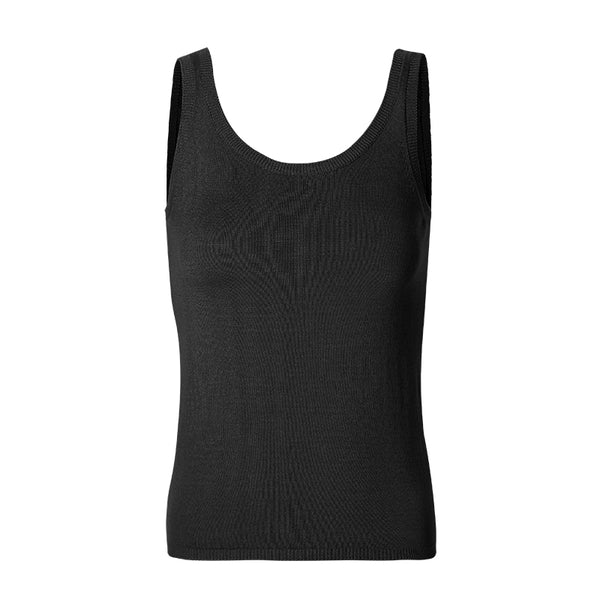 【时装周同款】CHOCHENG意大利女装纯棉无袖背心打底吊带针织衫